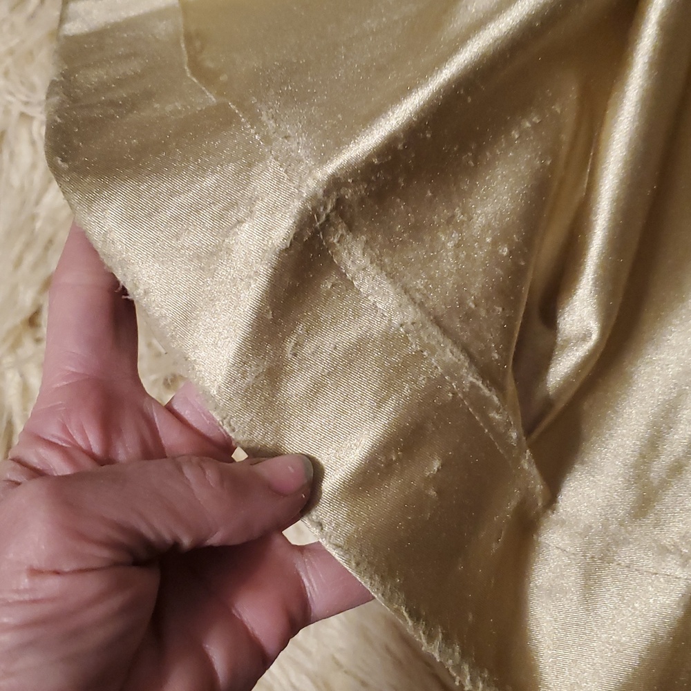 Ava Presley Style #35731, Brushed Gold Mermaid Gown With Cutout Back & Train - Picture 11 of 17